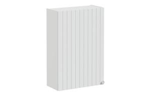 VitrA Root Groove 60cm 1 Door Upper/Wall Unit (LH Hinge) - Matt Light Grey